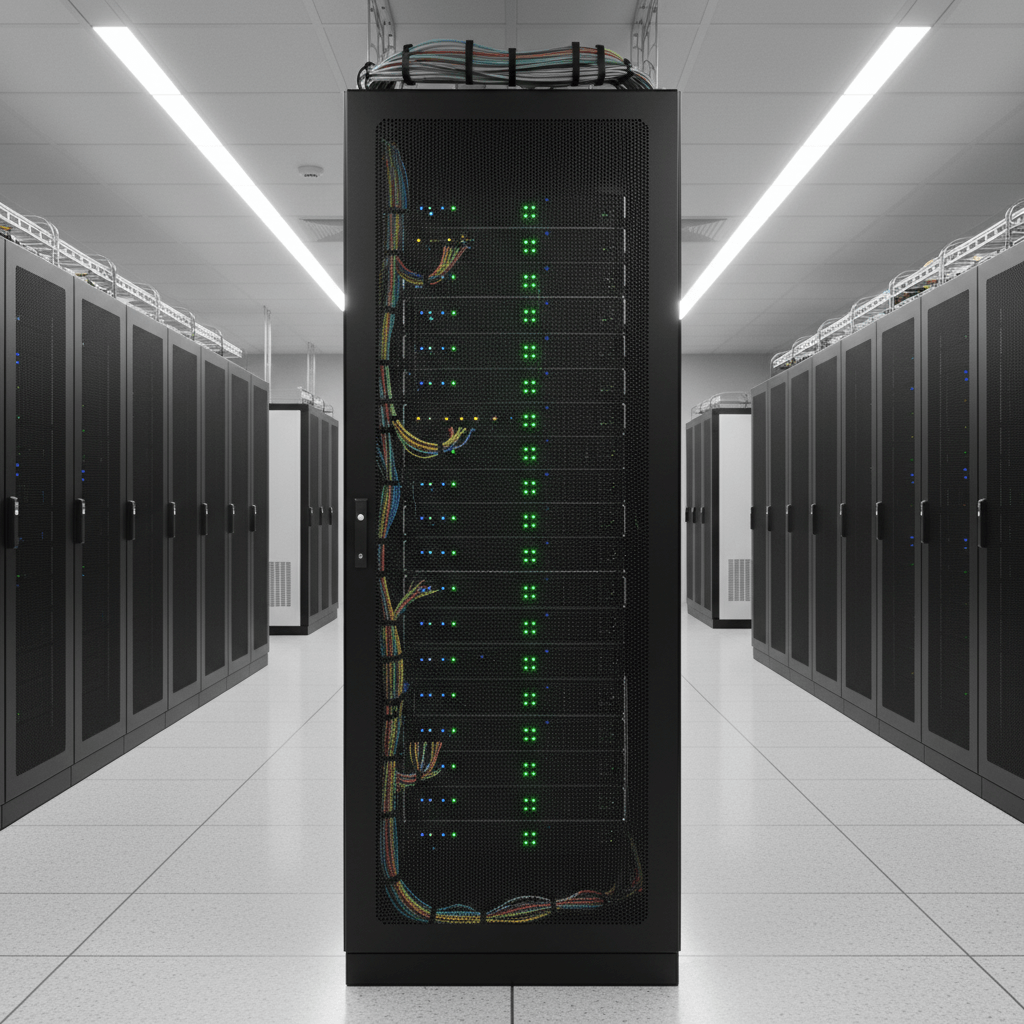 Custom server cabinet manufacturing project