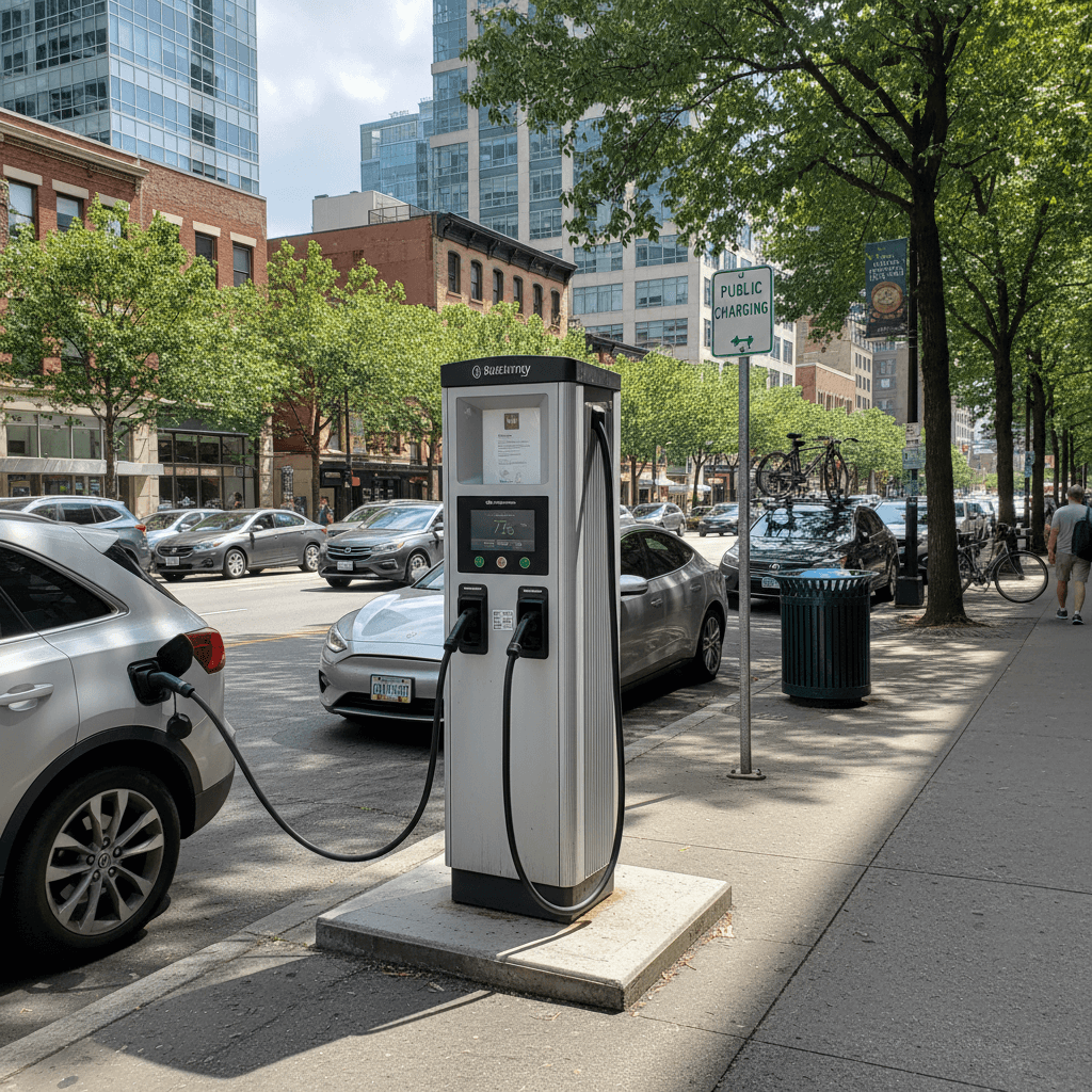 EV charging station enclosure fabrication